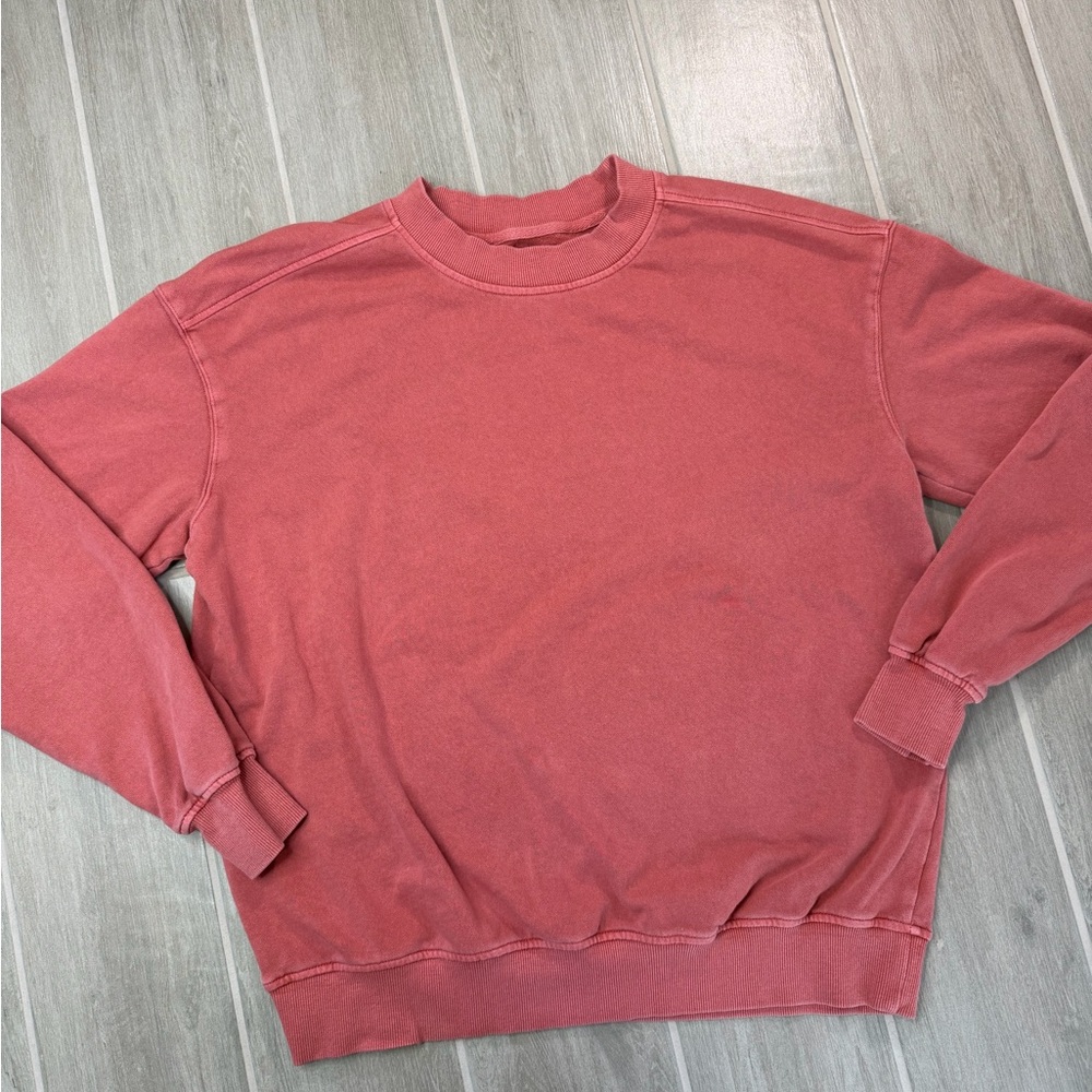 Goodfellow & Co Men's Crewneck Sweatshirt - Coral Pink